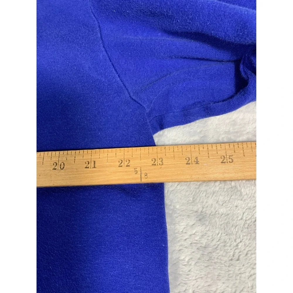 Polo Ralph Lauren Mens L Blue T-Shirt Ribbed Crew Neck Pony Red Fit